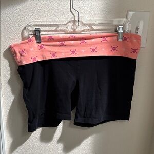 SO Intimates Black Jolly Roger Shorts